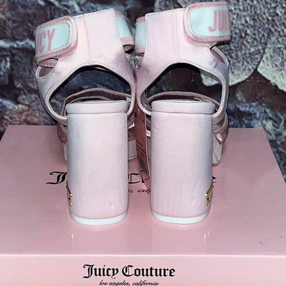 Juicy Couture Women's Platform JC-Graciela Size 6M Q-Pink Mesh/neoprene NWBT - Picture 3 of 15